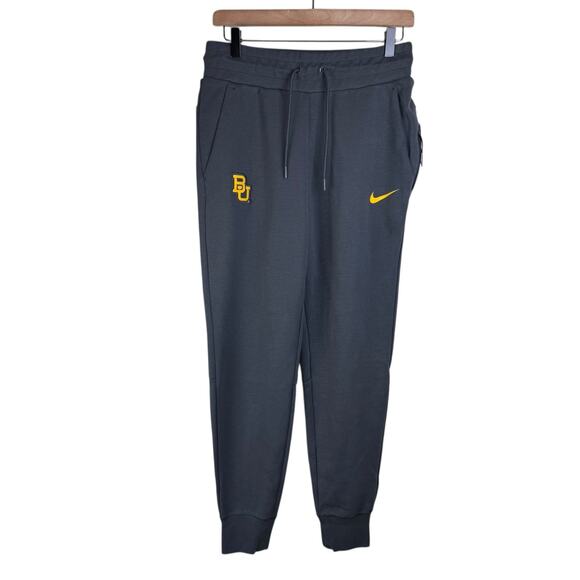 Nike Baylor Dark Gray Hoodie Zipper Jacket Jogger Sweatpants Matching Track Set - Picture 11 of 16